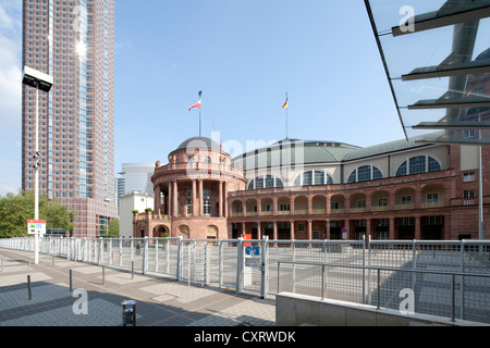 La Festhalle Frankfurt, evento Convention and Exhibition Hall, Centro fieristico Messe Frankfurt sito, Frankfurt am Main, Hesse Foto Stock