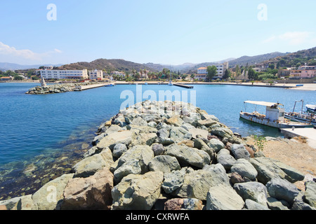 Kato Pyrgos marina, area di Paphos, Cipro Foto Stock