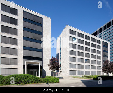 Ufficio Campus-Carré edificio, Buerostadt Niederrad business park, Frankfurt am Main, Hesse, Germania, Europa PublicGround Foto Stock