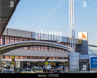 Terminal presso l'Aeroporto Tullamarine di Melbourne, Australia. Foto Stock