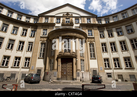 Le autorità giudiziarie a Francoforte, Corte locale e la District Court, Frankfurt am Main, Hesse, Germania, Europa PublicGround Foto Stock