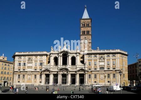 Basilica di Santa Maria Maggiore, Basilica Papale di Santa Maria Maggiore in Roma, Italia, Europa Foto Stock