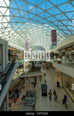 Eurovea Shopping Centre, Bratislava, Europa Foto Stock