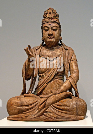 Bodhisattva Avalokiteshvara Guanyin Song Dynasty decimo secolo cinese Cina Foto Stock