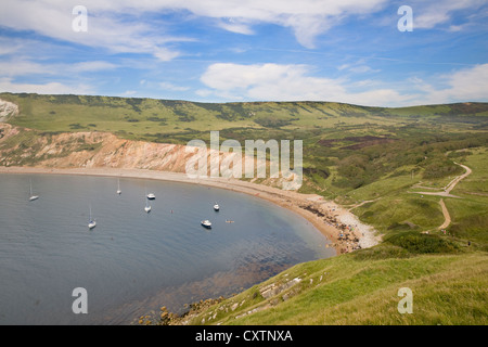 Worbarrow bay, Jurassic Coast, Dorset Foto Stock