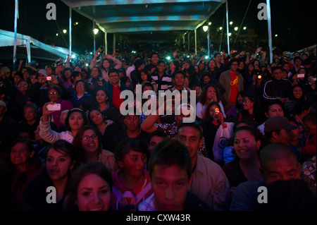 Quimera 2012 Festival, Metepec, Messico. Celso Piña Foto Stock