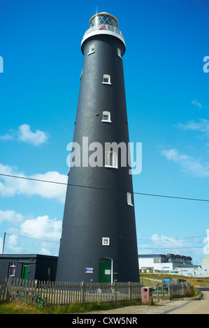 Il vecchio faro di Dungeness Kent REGNO UNITO Foto Stock