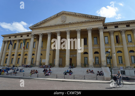 Il Palazzo Barbieri (Municipio), Piazza Bra, Verona, provincia di Verona, regione Veneto, Italia Foto Stock