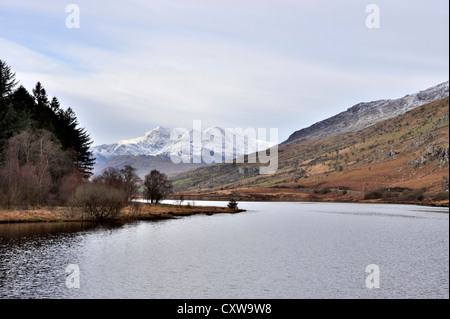 Llyn Membyr, Snowdonia National Park, North Wales, Regno Unito Foto Stock