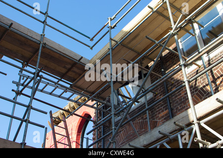 Demolizione e ricostruzione Salisbury England Regno Unito Foto Stock