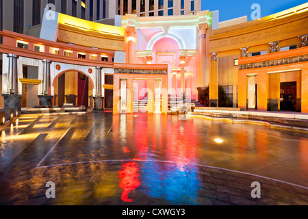 Piazza d'Italia, Warehouse District, New Orleans, Louisiana Foto Stock