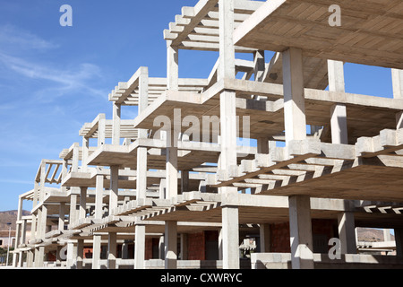 Moderno appartamento casa in costruzione Foto Stock