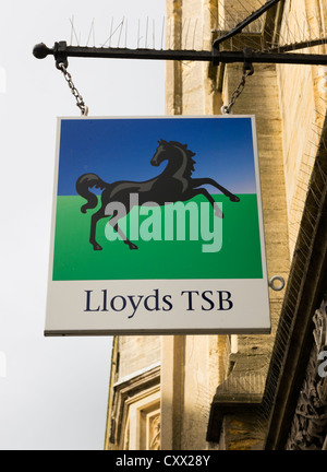 Lloyds TSB Bank segno, REGNO UNITO Foto Stock