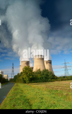 Regno Unito,North Yorkshire,Drax Power Station Foto Stock