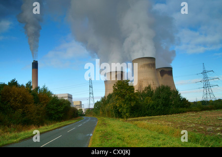 Regno Unito,North Yorkshire,Drax Power Station Foto Stock