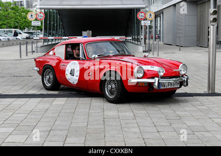 Triumph TR 4 A IL JRS, costruito nel 1966, Donau Classic 2011, Ingolstadt, Bavaria Foto Stock