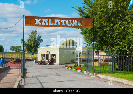 Porto Kalaturg area nel quartiere Kalamaja Tallinn Estonia Europa Foto Stock