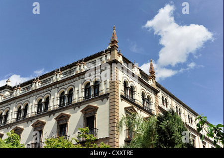Alfonso XIII Hotel, San Fernando 2, Siviglia, Andalusia, Spagna, Europa Foto Stock