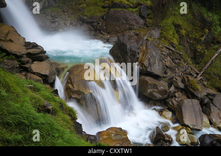Cascata in Vanoise Park-France nazionale Foto Stock