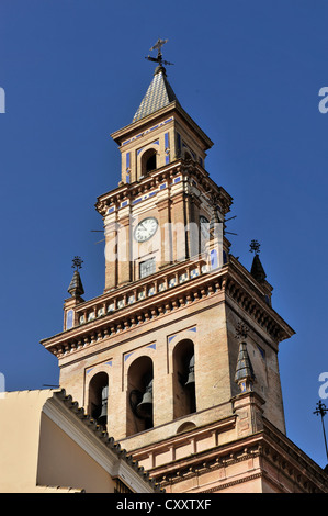 La Iglesia Prioral de Santa Maria la Chiesa, Carmona, Andalusia, Spagna, Europa Foto Stock