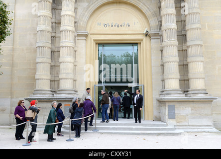Musee de l'Orangerie, Parigi, Francia, esterno del Musee de l'Orangerie, Parigi, Francia Foto Stock