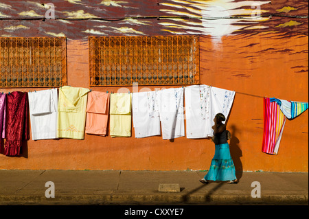 Lafayette Sreet,Diego Suarez, Madagascar Foto Stock