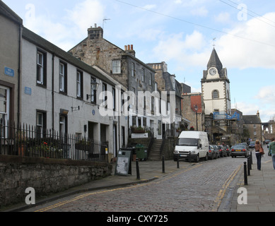 South Queensferry Street scene scozia ottobre 2012 Foto Stock