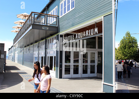 Seattle Aquarium di Seattle, Washington, Stati Uniti d'America Foto Stock