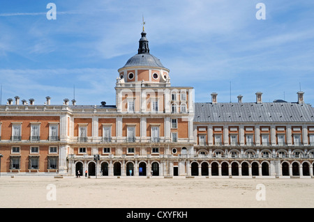 Il Palacio Real, il Royal Palace, Aranjuez, Spagna, Europa, PublicGround Foto Stock