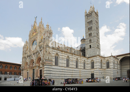 Cattedrale di Siena, Siena, Toscana, Italia, Europa Foto Stock