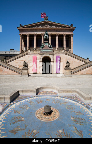 Alte Nationalgallerie, old National Gallery, il Museo Island, quartiere Mitte di Berlino Foto Stock