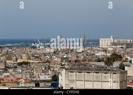 Porto di Casablanca, Grand Casablanca, Marocco, Maghreb, Africa Settentrionale, Africa Foto Stock