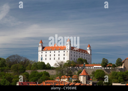 Il castello di Bratislava, Bratislavský Hrad, Repubblica Slovacca, Europa Foto Stock