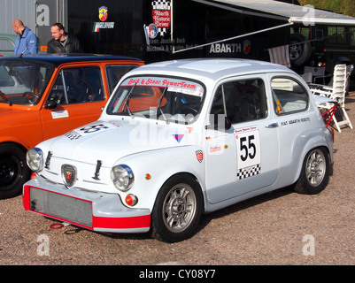 Fiat Abarth 1000 grigio TC Foto Stock