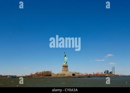 Statua della Libertà, Liberty Island, New York New York, Stati Uniti, America del Nord Foto Stock