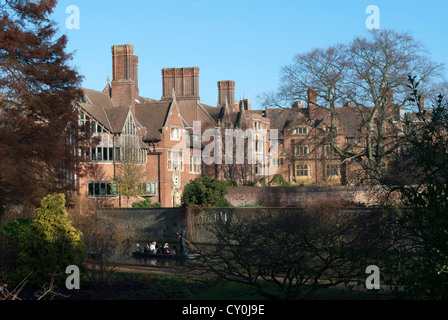 Libreria Jerwood Trinity Hall Cambridge accanto alla camma Foto Stock