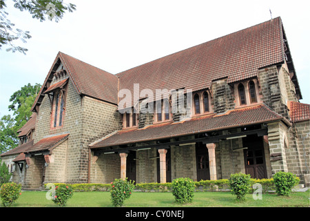 San Michele e Tutti gli angeli della Chiesa Anglicana, Sandakan Heritage Trail, Sandakan, Sabah Borneo, Malaysia, sud-est asiatico Foto Stock