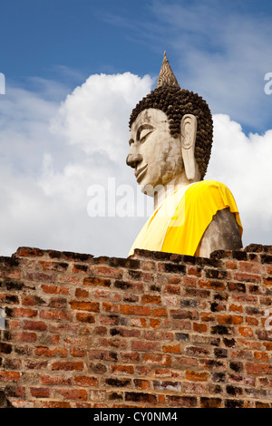 Seduto immagine del Buddha Foto Stock