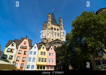 Fischmarkt,Colonia, Germania, Europa Foto Stock