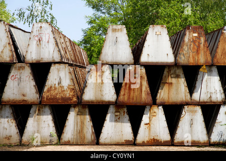 Chernobyl Attrezzatura di recupero Foto Stock