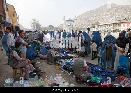 Bazaar nel centro di Kabul, Afghanistan Foto Stock