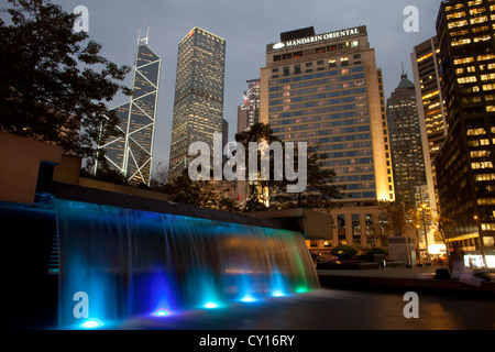 Hirise fabbricati a Hong Kong, Cina Foto Stock