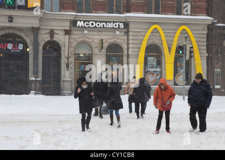 Mc Donalds a Helsinki Foto Stock