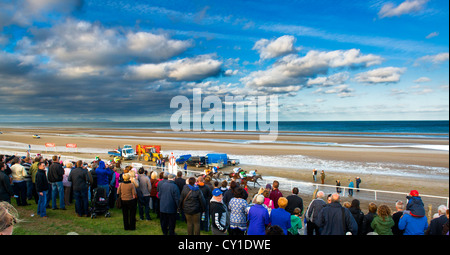 Laytown gare, Drogheda, Co. Contea di Meath, Irlanda Foto Stock