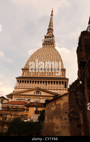 La Mole Antonelliana di Torino Foto Stock