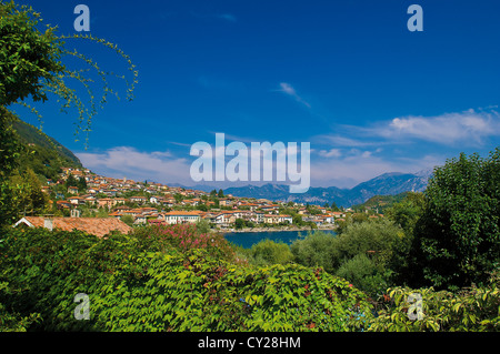 Europa Italia Lombardia in provincia di Como Ossuccio il villaggio Foto Stock