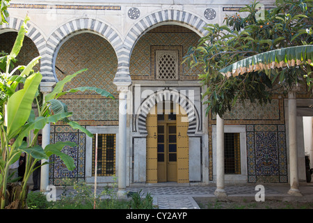 Dar Othman, storico palazzo ottomano nella Medina di Tunisi, Tunisi, Tunisia Foto Stock