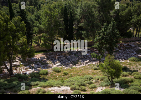 Il cimitero ebraico di Le Kef Tunisia Foto Stock