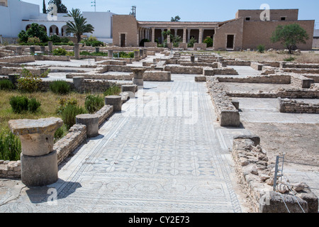 L'Africa House presso il Museo Archeologico di El Jem Tunisia Foto Stock