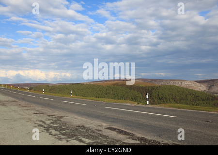 Passare a ferro di cavallo, vicino a Llangollen, Denbighshire, il Galles del Nord, Wales, Regno Unito, Europa Foto Stock